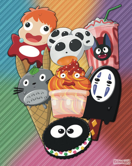 Studio Ghibli x Ice Cream Studio Ghibli x Ice Cream